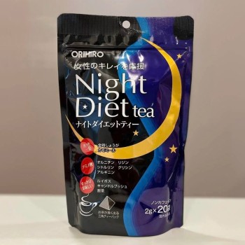 ORIHIRO  NIGHT DIET TEA Нічний чай для схуднення на 20 днів - zdorova planeta  ORIHIRO  NIGHT DIET TEA Нічний чай для схуднення на 20 днів - zdorova planeta